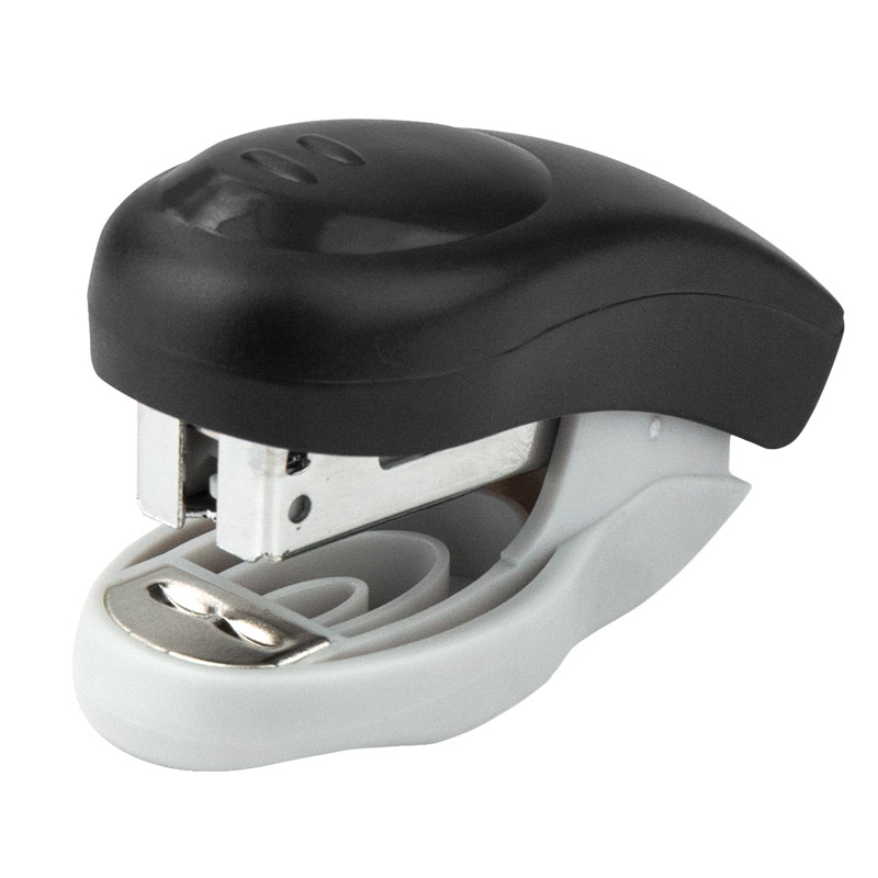 Степлер канцелярський №24/6 Axent Welle-2 4810-01-A, пластиковий, 10 аркушів, чорний